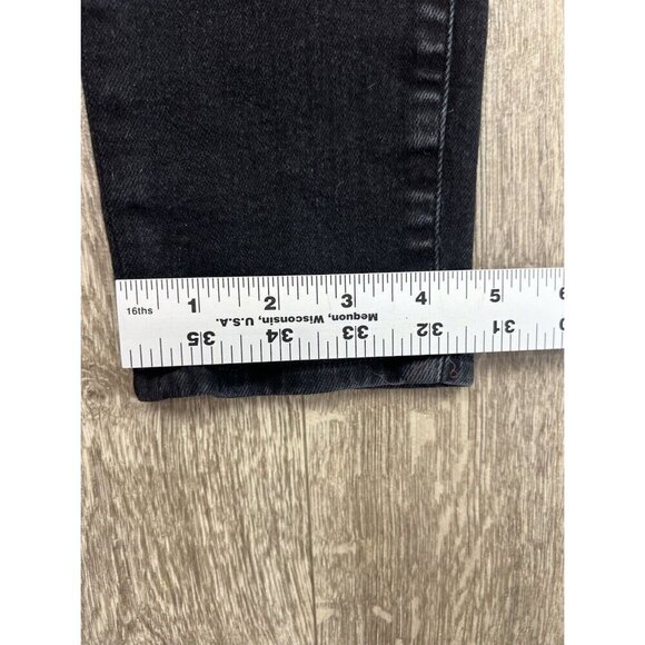 Agolde Sophie High Rise Skinny Jeans Size 29 Black - Picture 9 of 11